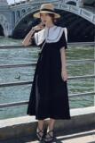 226-A70-P1202022夏季新款中长款连衣裙控价168，女装连衣裙，惟卡贝娜