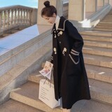 已出货226-819-P1852024冬季韩身毛呢外套女268，女装毛呢外套，惟卡贝娜