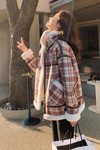 已出货226-A231-P185  2022冬季新款皮毛一体外套女 控价268图片