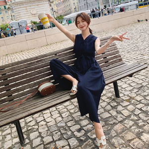 12号出货货226-918-P115  2021夏季新款连体裤女  控价168图片