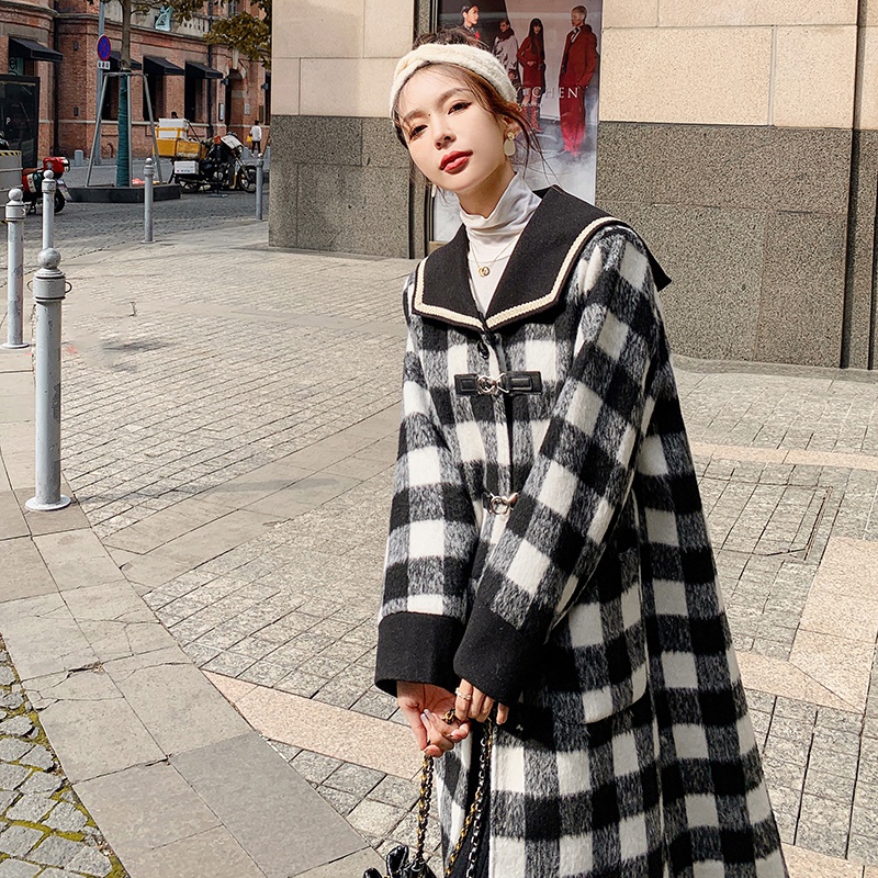出货226-A211-P1852022冬季韩版毛呢外套女控价268，女装毛呢外套，惟卡贝娜