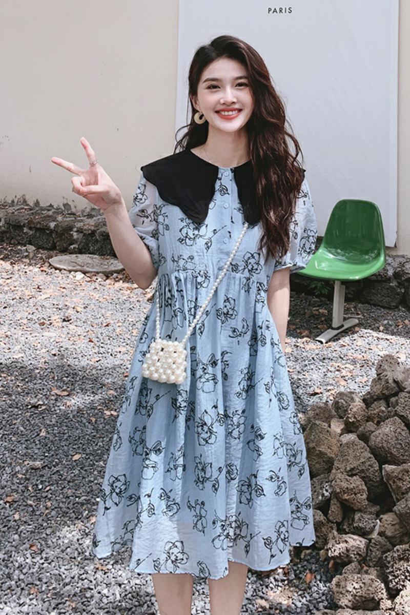 已出货226-A113-P1152022夏季新款连衣裙女控价168,女装连衣裙,惟卡贝娜
