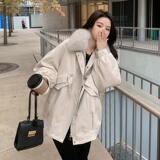 226-A208-P1952022冬季新款兔绒内胆派克服外套控278，女装棉衣/棉服，惟卡贝娜