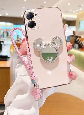 适用Realme10s手机壳真我10s新款opporealme硅胶rmx3617保护套oppo镜头全包防摔reαlme女款relame化妆镜薄软