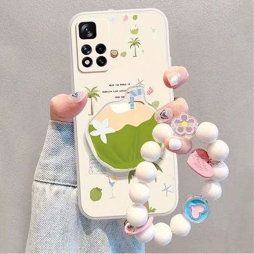 适用于红米Note11Pro+手机壳镜头全包硅胶软壳超薄防摔带支架男女新款高颜值ins风