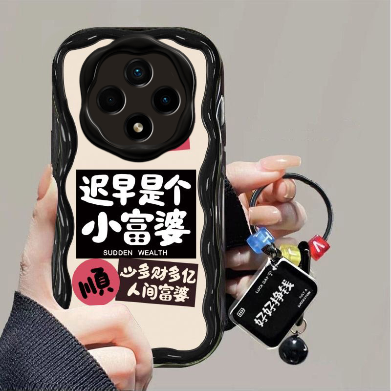 OPPOA3pro硅胶创意小富婆手机壳