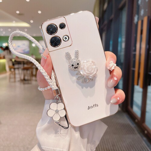 opporeno8硅胶可爱超萌手机壳女