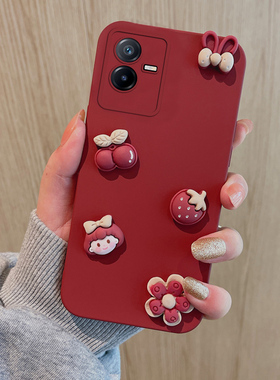 适用5G版vivoT2X手机壳viv0 TX2镜头全包保护套V2188A直边V2199GA软壳vovit外套vivit防摔vⅰvot2女vlvot潮ⅴ