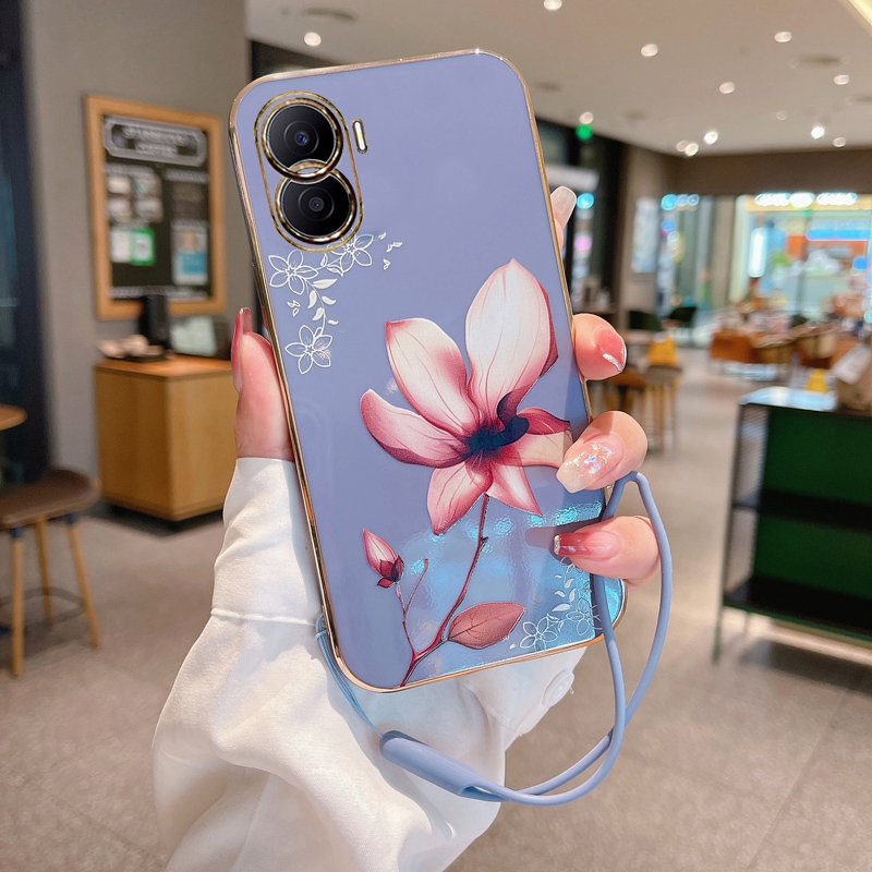 荣耀x40i硅胶时尚全包防摔手机壳