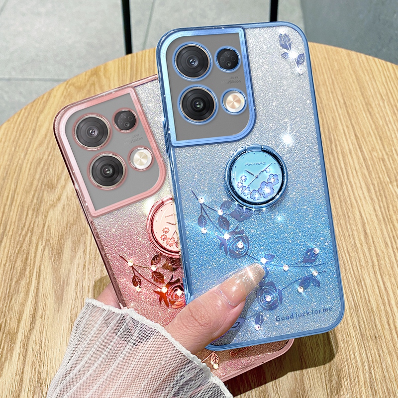 opporeno8pro+硅胶网红手机壳女