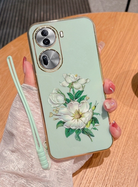 适用oppoPJH110手机壳oppoPJJ110新款PJH防摔PJJ保护oppoReno11套0pp0Reno11pro5g外壳opopreno115g套opρo女