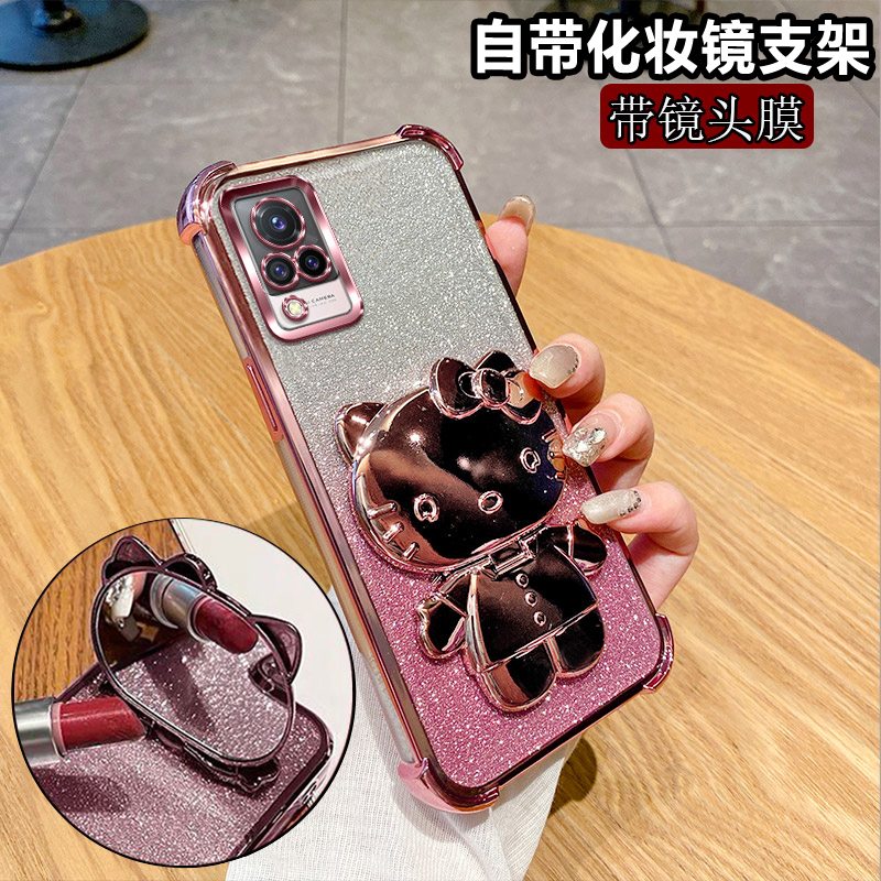 vivos9手机壳全包防摔自带镜头膜