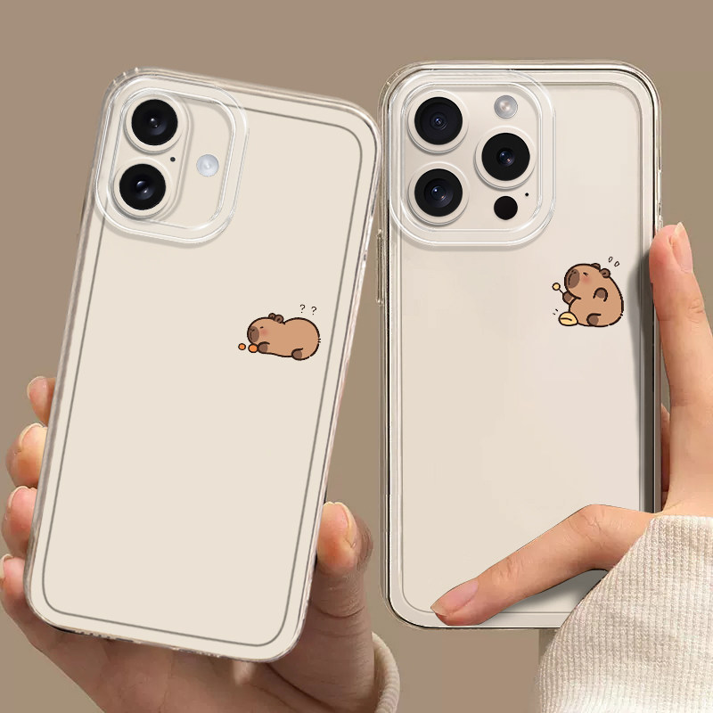 15promax透明13卡通可爱12mini/11新款pro男x女xs保护套14趣味plus软套16e适用iPhone苹