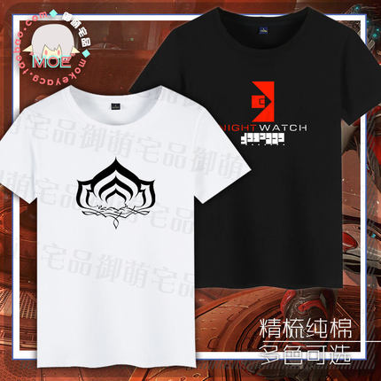 多款包邮 星际战甲 warframe 天诺战士 印象短袖 T恤纯棉 文化衫