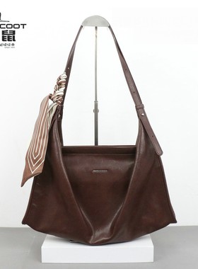 BANDICOOT袋鼠女包软皮托特包褶皱腋下七年2025新款大容量百搭ifj