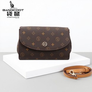 印花多隔层小包包夏天单肩包手机包软 袋鼠包包女士斜挎包2025新款