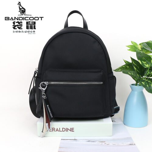 袋鼠2026新款双肩背包女