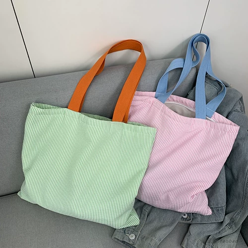 Японский шоппер, портативная сумка на одно плечо, универсальный тканевый мешок