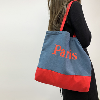 2025新款牛仔帆布包女松弛感