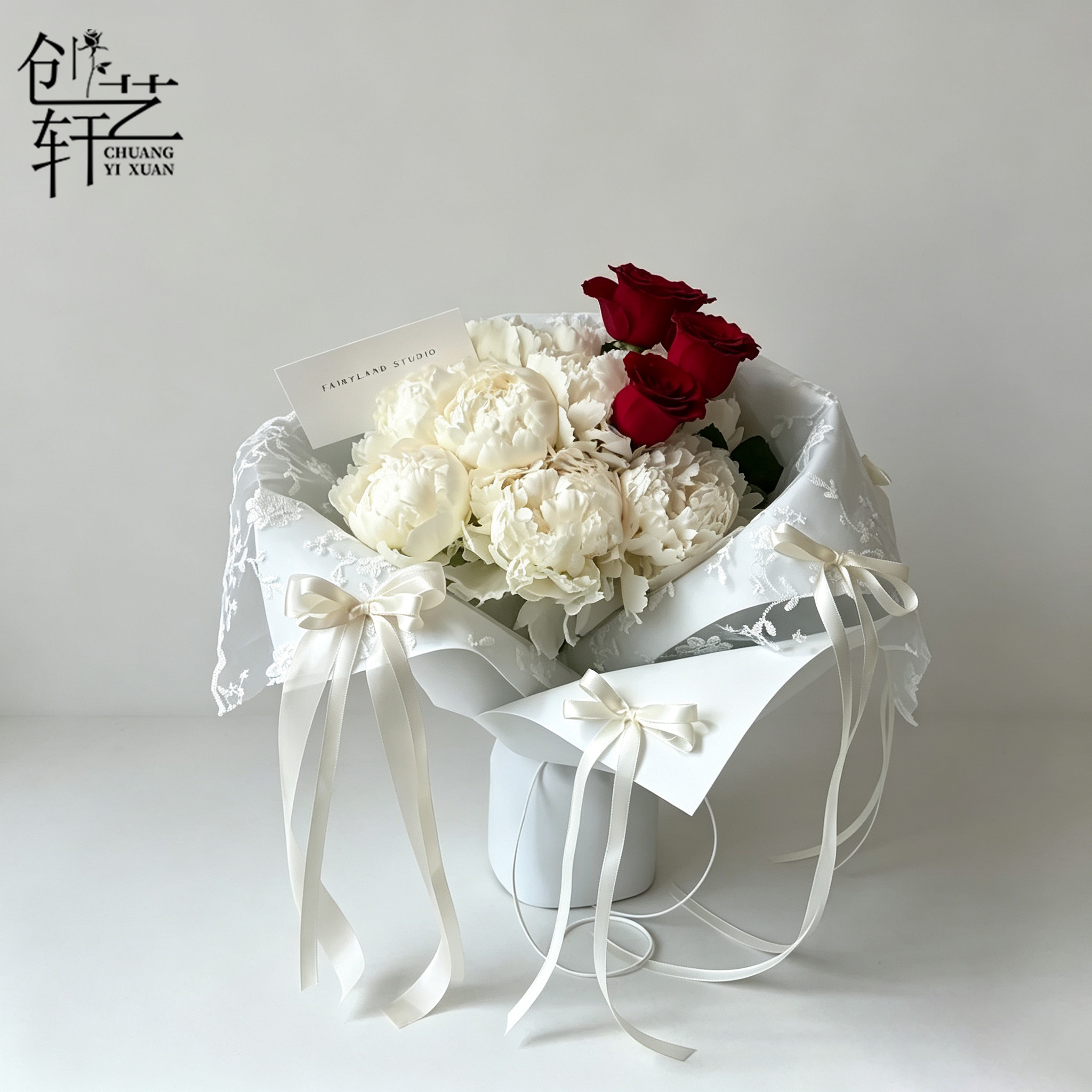 泡泡棉造型纸花束包装纸