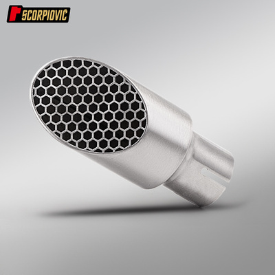 适用于凯旋Scrambler400X Speed400排气管尾段消声器 接原厂排气