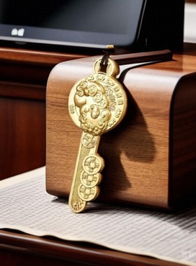 2025年新款貔貅开金库金钥匙扣