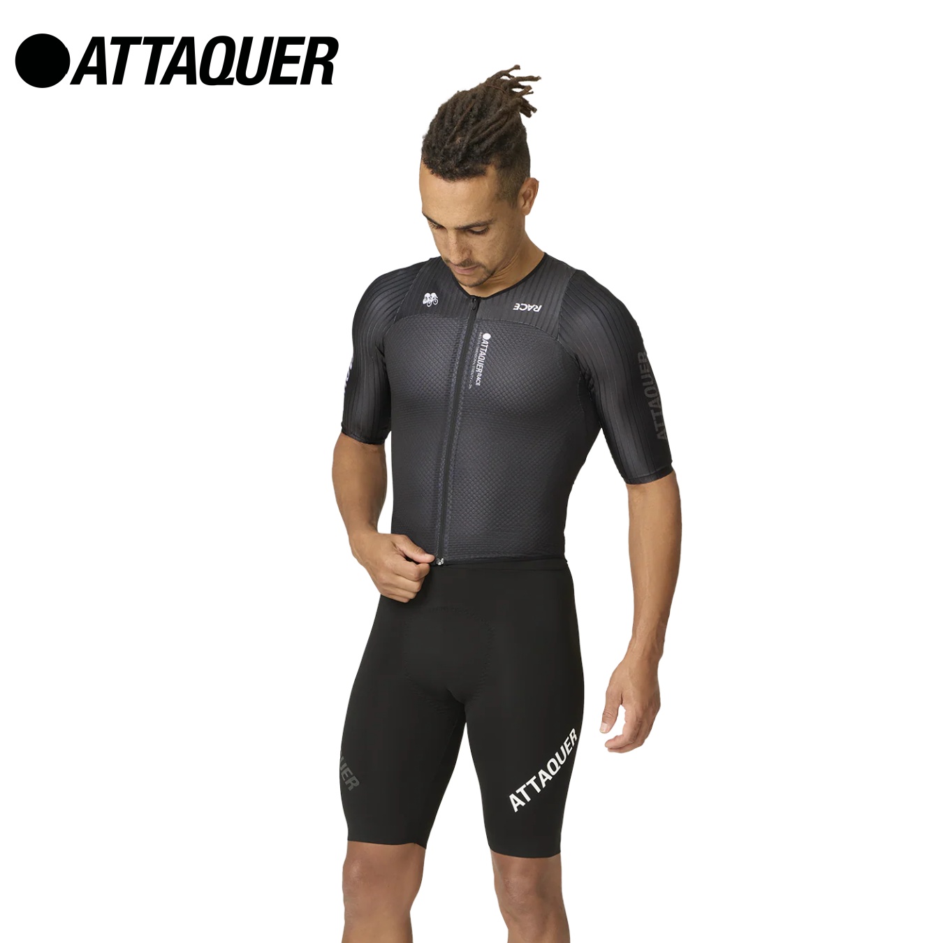 Attaquer气动连体骑行服男款一体式轻量竞速骑行装备意大利进口
