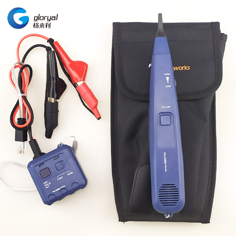 寻线仪感应放大器pro3000音频发生器示踪电缆测试仪cable tracker