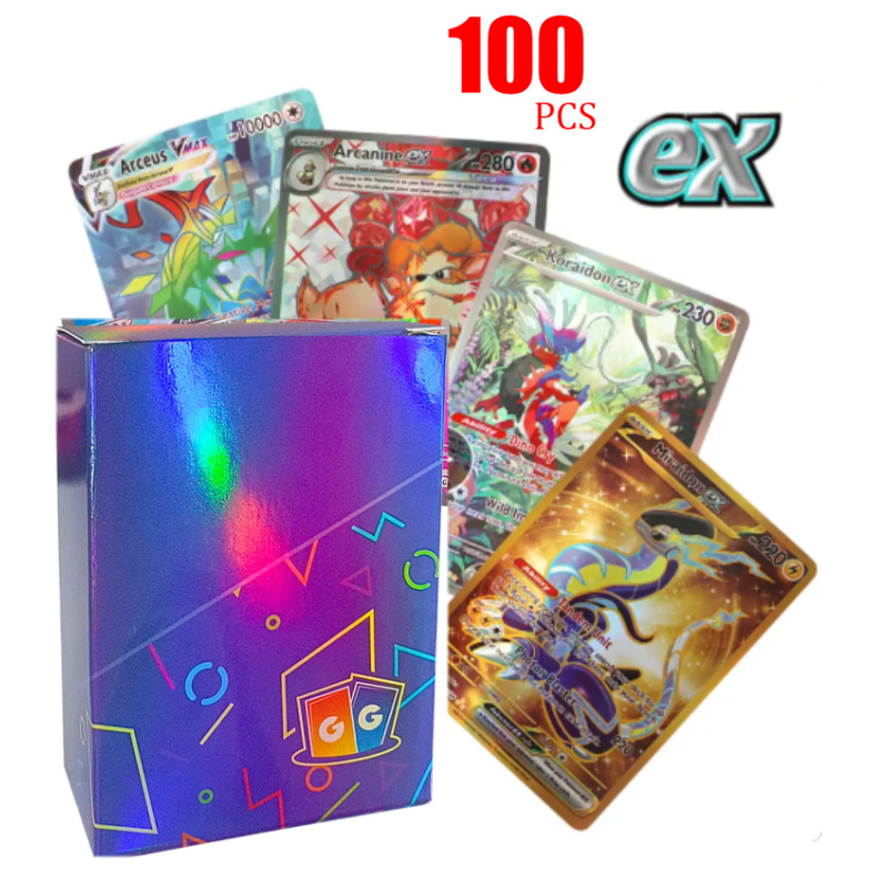 Pokemon Cards英语神奇宝贝卡片宝可梦vstar宠物小精灵卡GX卡牌-封面