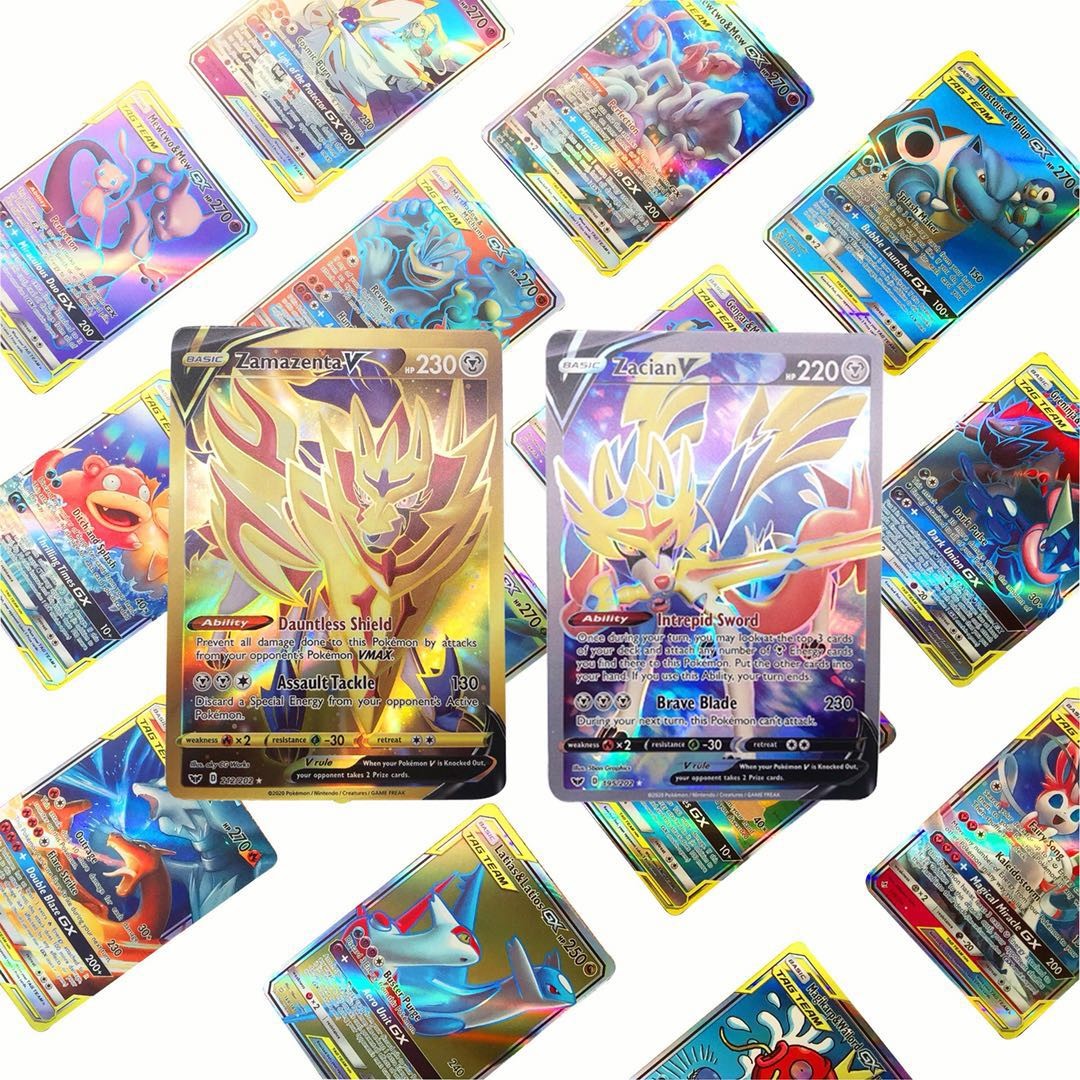 英文版VMAX卡片POKEMON卡牌