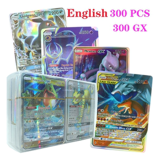 英文版闪卡神奇宝贝卡片Pokemon Cards宝可梦皮卡丘GX口袋妖怪卡