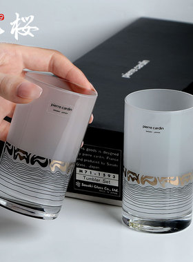 日本製 限定中古1990s年代物特殊款式金箔酒杯收藏 vintage水杯子