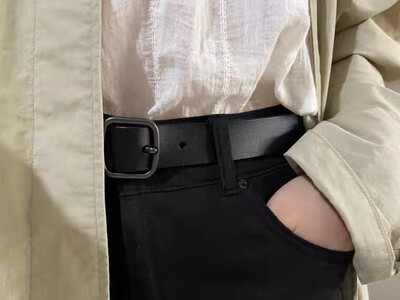 皮带女牛仔裤百搭简约女士腰带