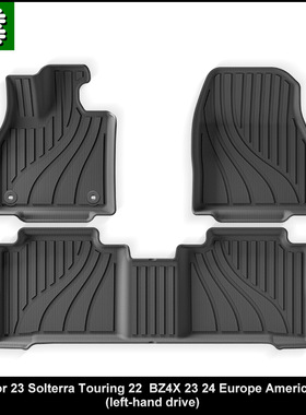 适用于23款斯巴鲁Subaru Solterra22-24款BZ4X全TPE脚垫专用脚垫