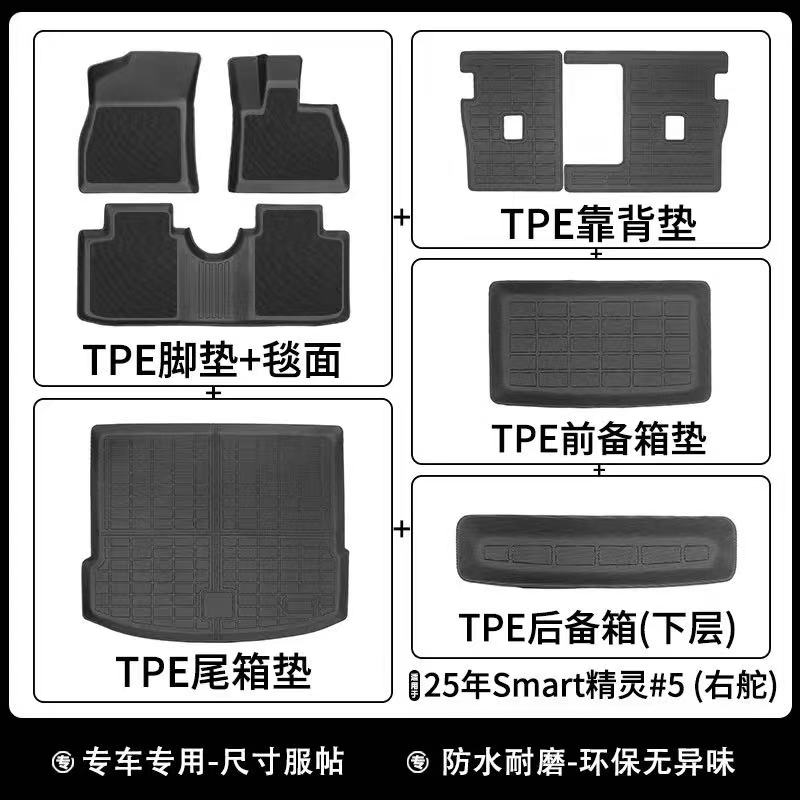 smart精灵#5港版右舵肽脚垫