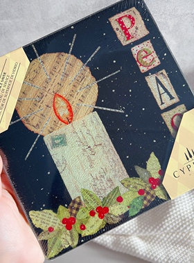 高颜值野餐户外玻璃小菜板！蜡烛黑色料理砧板多功能食物盘隔热板