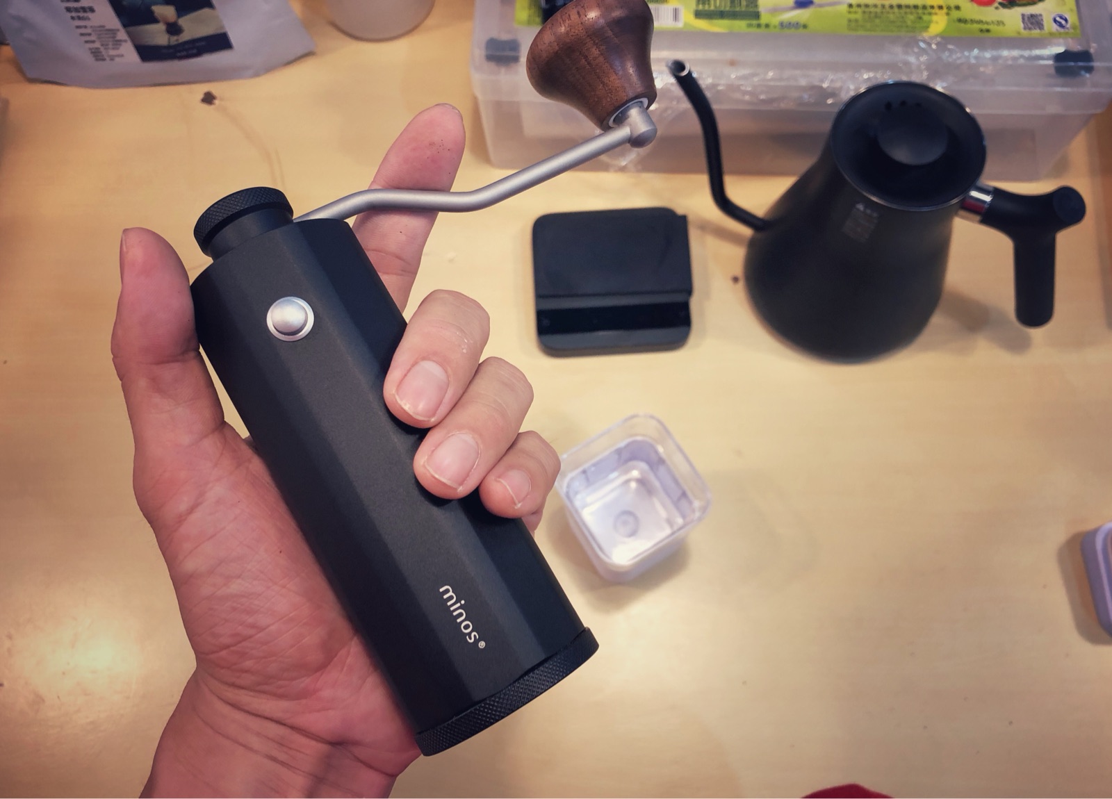 minos美诺思便携式1-2磨豆机