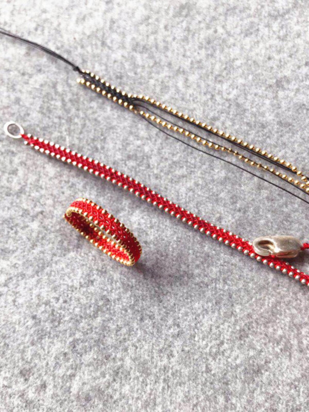 C60 ULTRA-FINE WAX WIRE RING MATERIAL PACKAGE HANDMADE DIY 0.1MM ULTRA-FINE WATERPROOF BRACELET HONMEI YEAR RED ROPE BRACELET