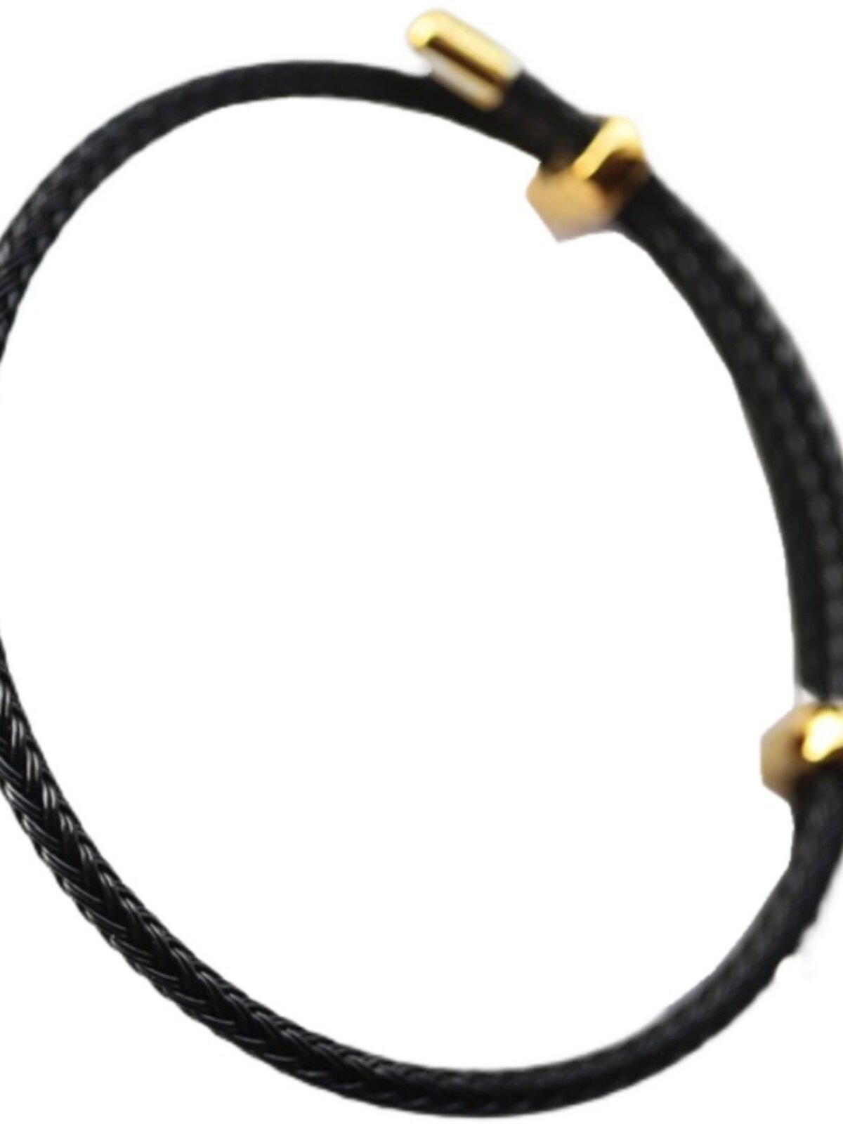 T1 ADJUSTABLE WIRE ROPE BRACELET WEARABLE 4MM APERTURE GOLD TRANSFER BEADS SPONGEBOB RED ROPE COUPLE HAND ROPE DIY