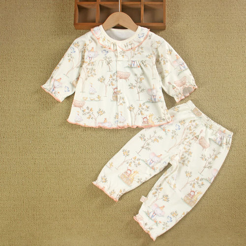 超好看纯棉分体套装宝宝衣服春夏