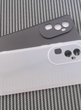 适用OPPO Reno10 Pro+手机壳PHU110保护套5G全包透明硅胶磨砂保护壳防刮摔软壳简约