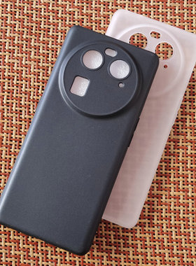 适用OPPO Find X6手机壳PGFM10保护套5G全包透明硅胶磨砂保护壳防刮摔软壳简约