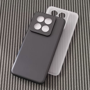 适用小米14pro手机壳5G保护套全包透明硅胶磨砂保护壳防刮摔TPU软壳简约