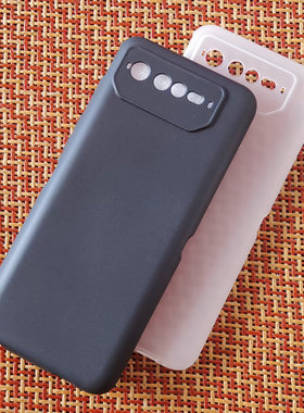 适用华硕ROG 6手机壳ROG游戏手机6pro保护套ROG Phone 6全包透明硅胶磨砂软壳防刮摔简约5G