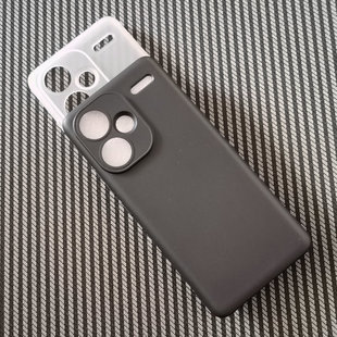 适用小米红米Note13pro+手机壳5G保护套全包透明硅胶磨砂保护壳防刮摔TPU软壳简约
