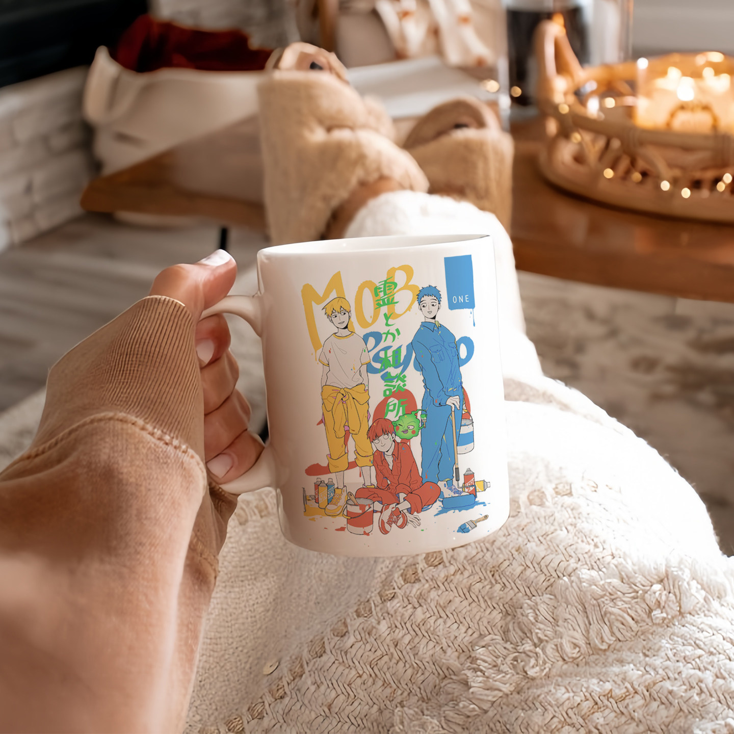 灵能百分百陶瓷马克杯生日礼物