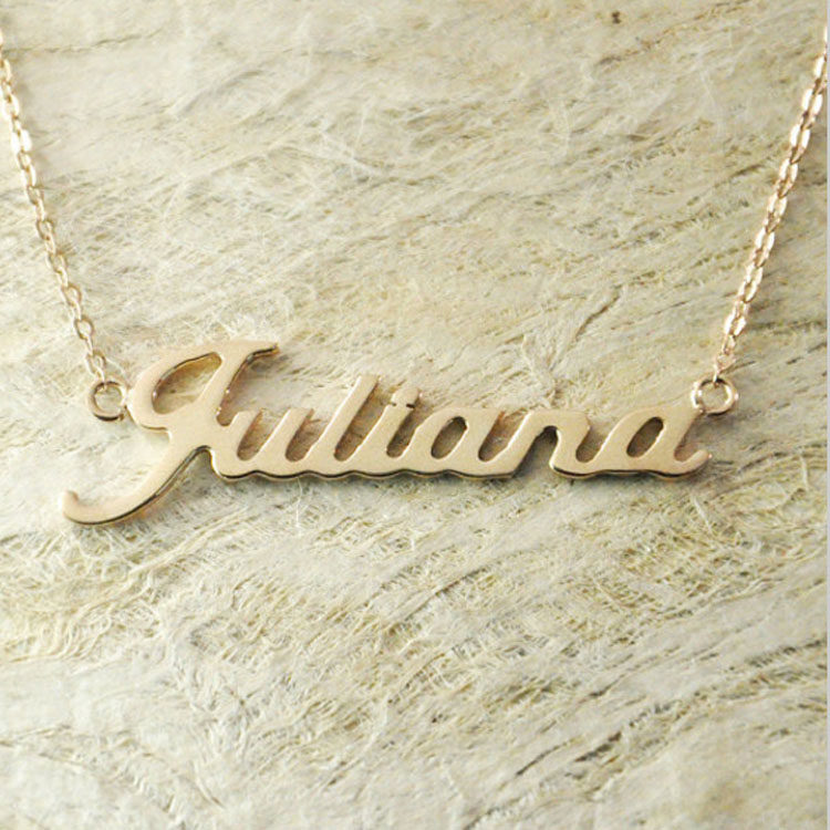 customized Name Necklace sale Individuation Name fashion Jewellery jewelry keven Alphabet Necklacein the Accessories/Fashion Jewelry, Necklace  category - from Buy2taobao.com to provide professional Taobao agent buy service
