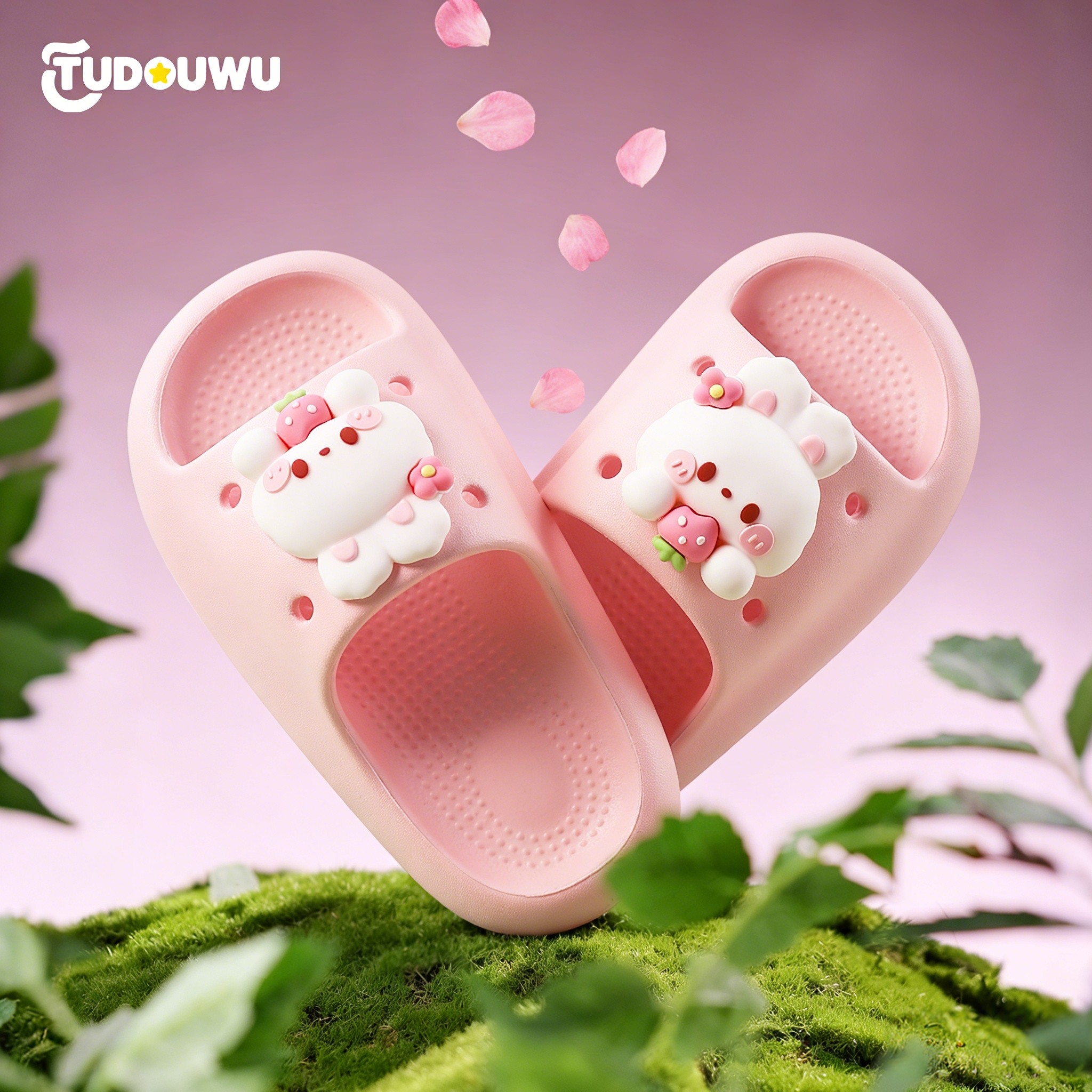 小兔子儿童拖鞋女孩男女童中大童夏季防滑宝宝凉拖鞋软底卡通凉拖,童鞋/婴儿鞋/亲子鞋,儿童凉拖鞋,淘宝优惠券,粉丝福利购,淘宝优惠卷