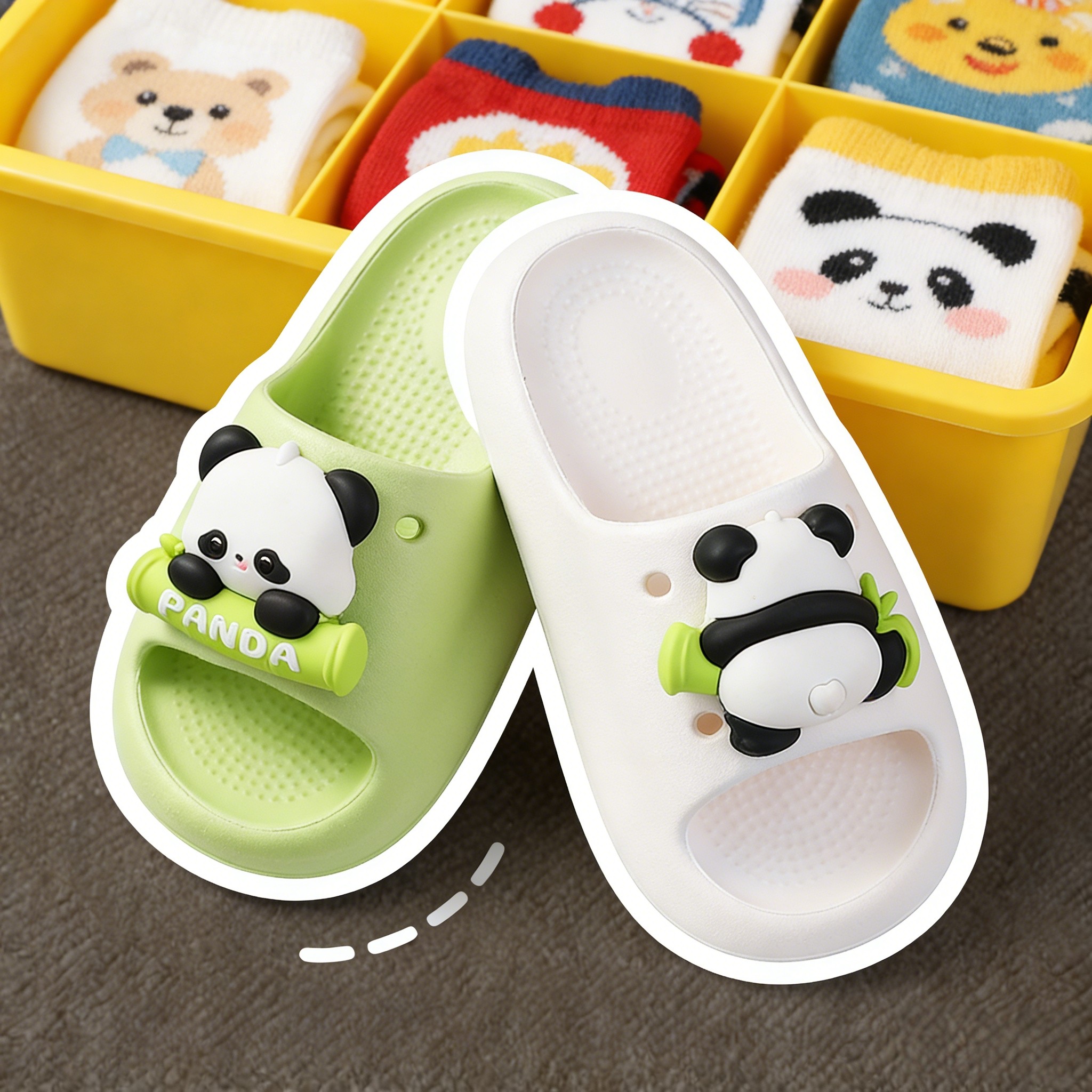 小熊猫儿童拖鞋男女童女孩新款防滑凉拖鞋夏季室内洗澡亲子卡通鞋,童鞋/婴儿鞋/亲子鞋,儿童凉拖鞋,淘宝优惠券,粉丝福利购,淘宝优惠卷