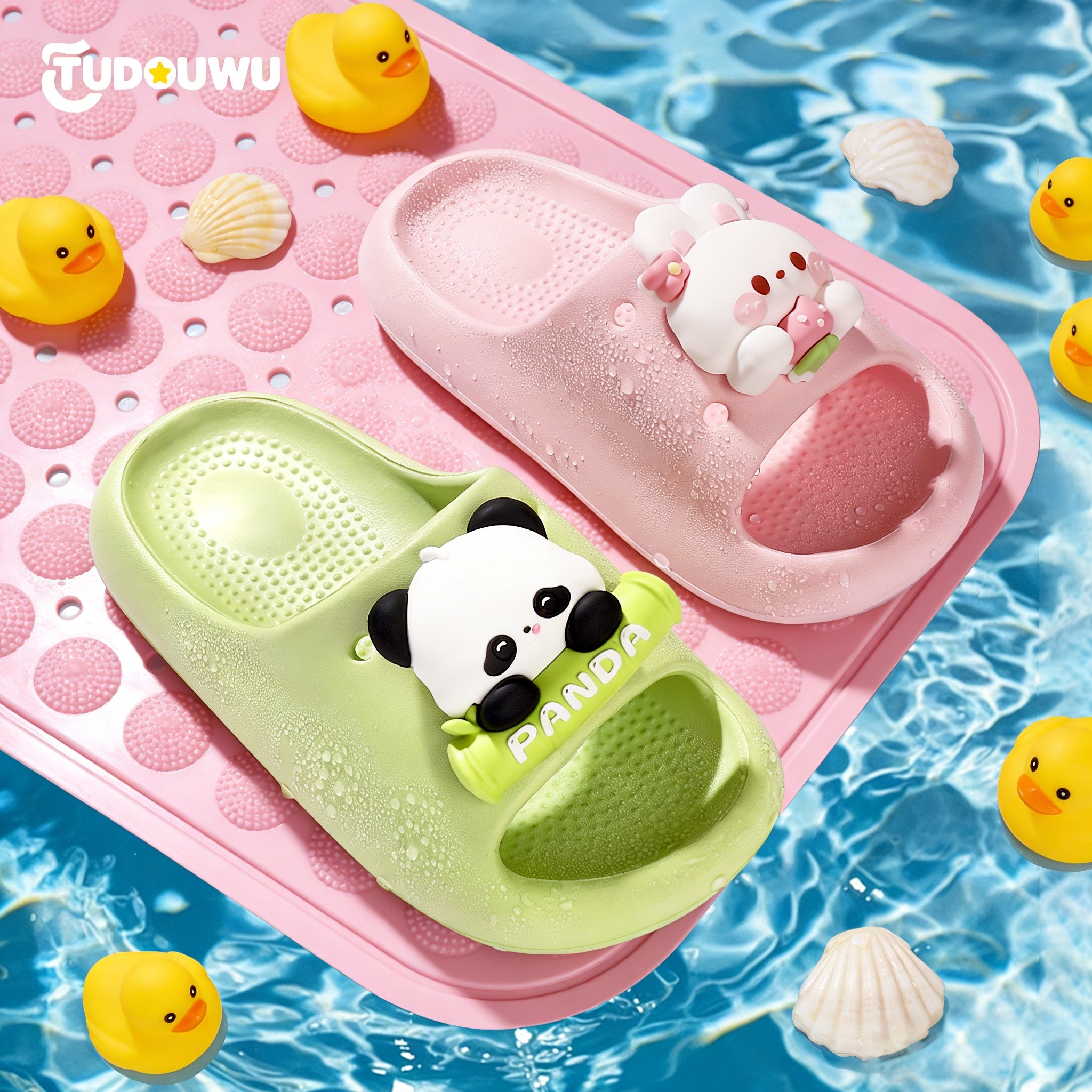 儿童拖鞋男女童女孩新款防滑凉拖鞋夏季室内洗澡亲子可爱卡通EVA,童鞋/婴儿鞋/亲子鞋,儿童凉拖鞋,淘宝优惠券,粉丝福利购,淘宝优惠卷